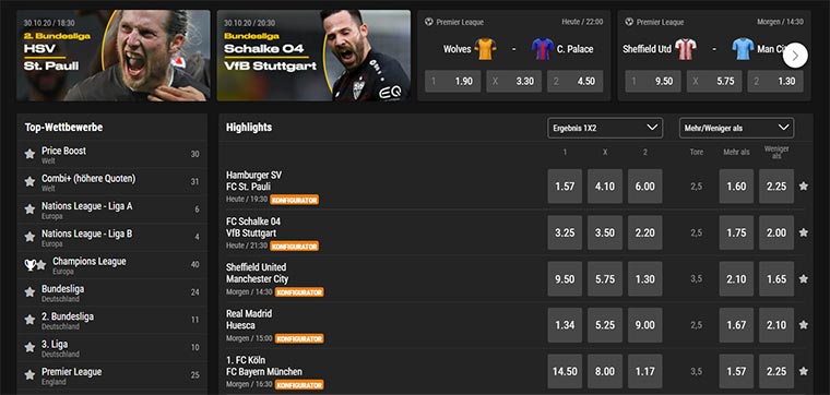 bwin Fußball Wetten