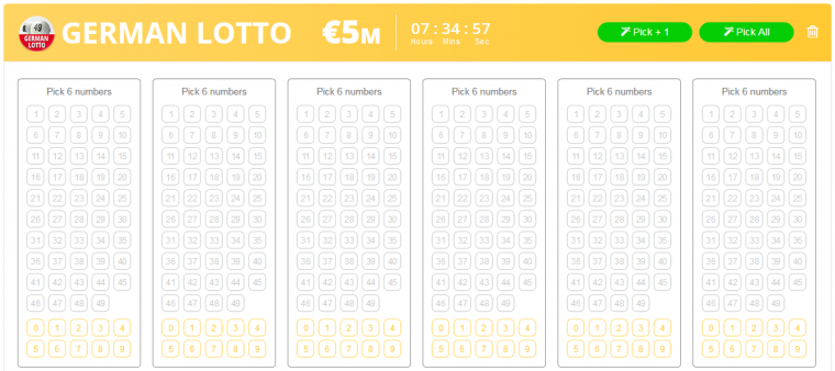 Jackpot.com Spielschein